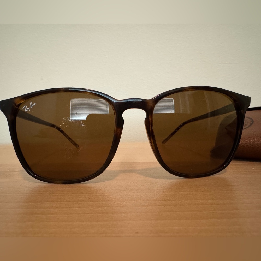 Used Ray-Ban Brown Sunglasses